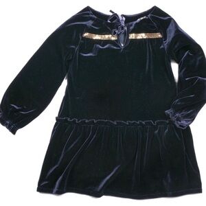 Navy Velvet EGG Dress 3T